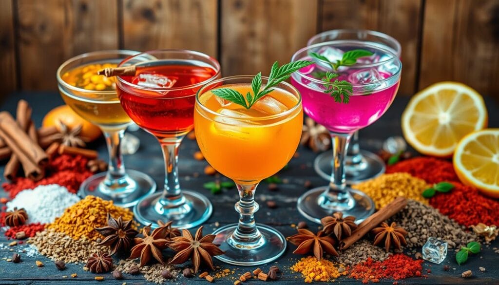 Spice blends for drinks Spice blends for drinks