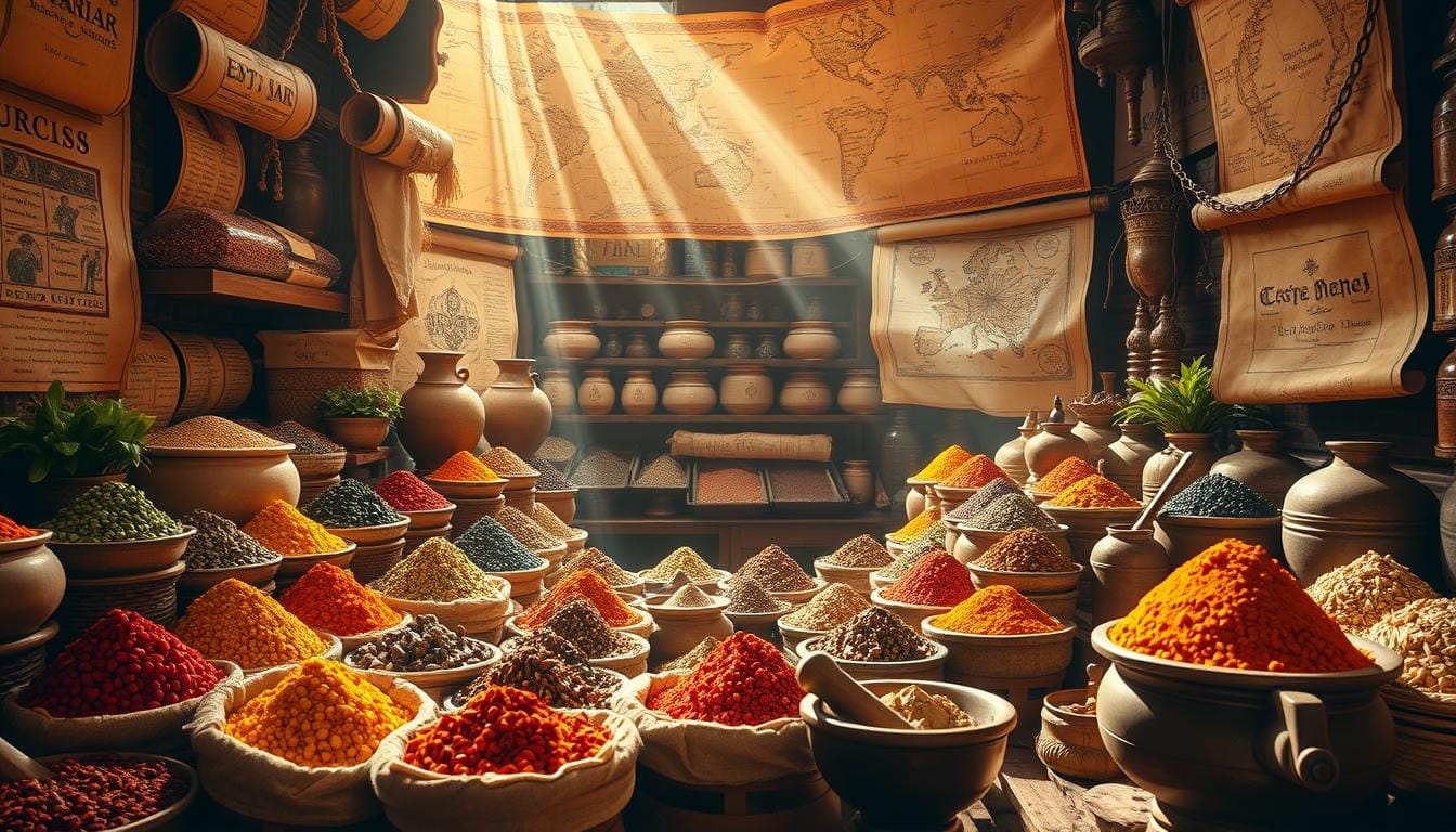 history of spices in cooking"