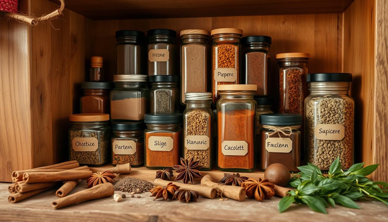 Store Spices Properly