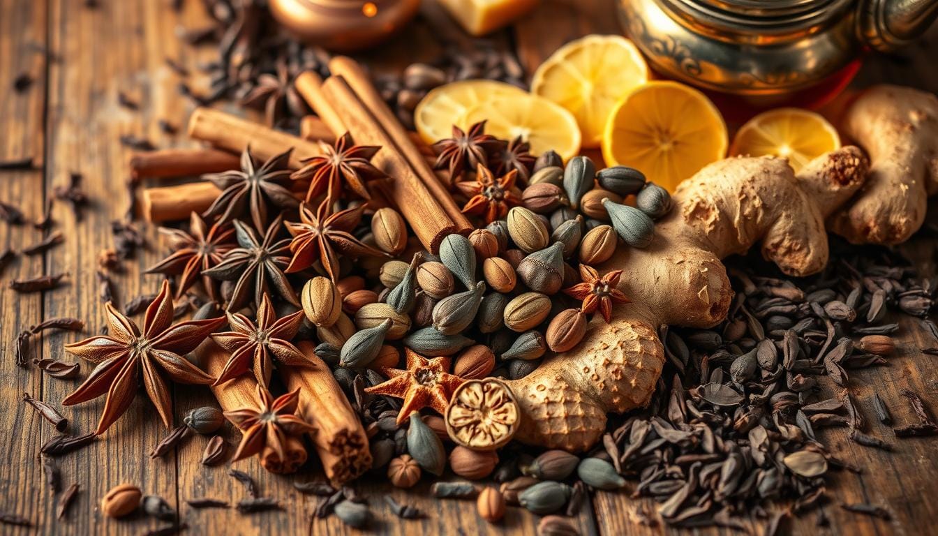 "spices for making chai tea