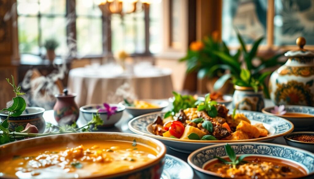 Fusion of Thai and Indian Cuisine Fusion of Thai and Indian Cuisine