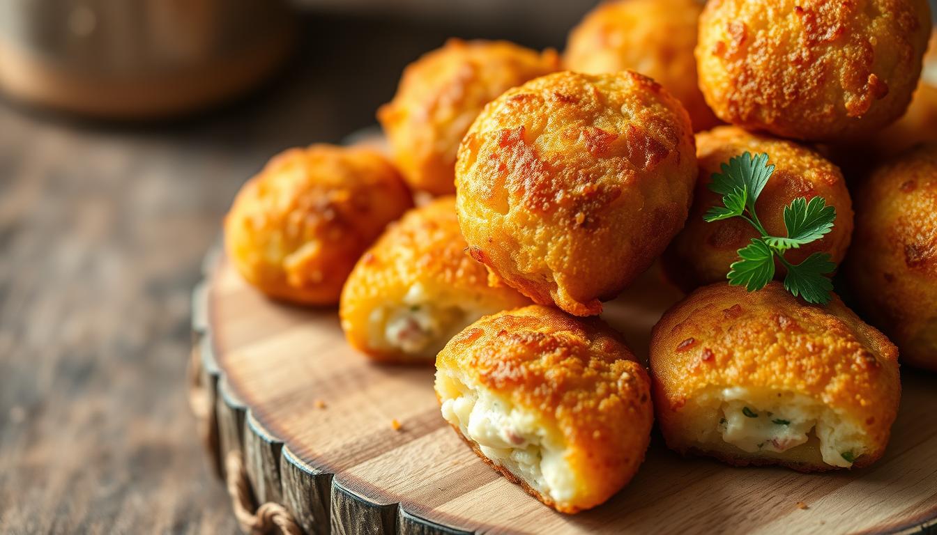 Tuna and potato croquettes