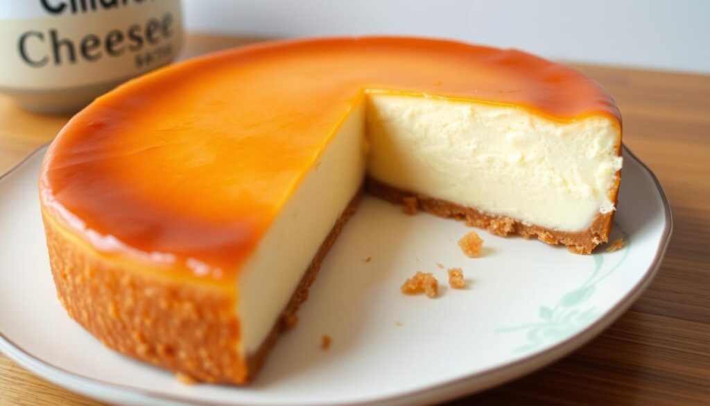 Generate an image of Koriyama's Japanese cheesecake with a light and fluffy texture Generate an image of Koriyama's Japanese cheesecake with a light and fluffy texture