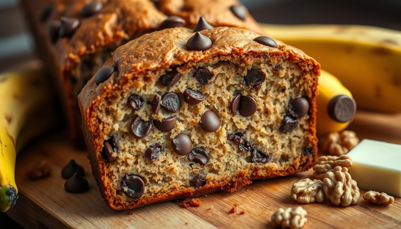 chocolate chip banana bread recipe